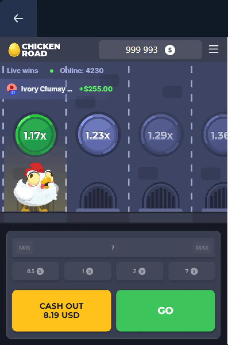 Chicken road game
